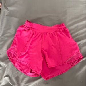 Lululemon Hotty Hot Sonic Pink Shorts